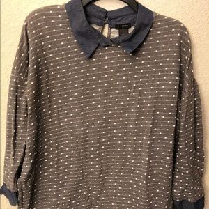 Women’s Ann Taylor collared shirt
